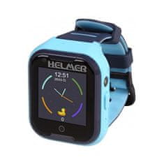 Helmer LK 709 4G kék - gyermek óra GPS lokátorral és videohívással