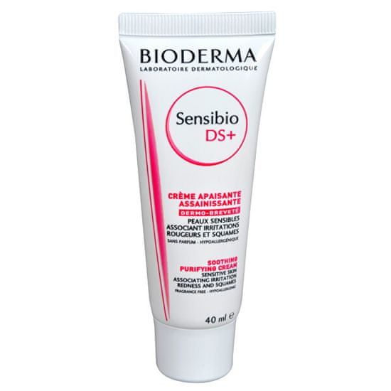 Bioderma Nyugtató és tisztító krém Sensibio DS+ 40 ml