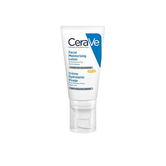 CeraVe Hidratáló krém normál és száraz bőrre SPF 25 (Facial Moisturising Lotion) 52 ml