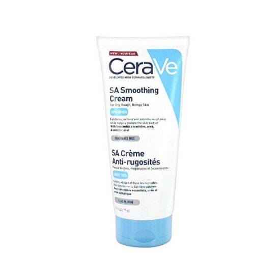 CeraVe Nyugtató hidratáló krém száraz nagyon száraz bőrre SA (Smoothing Cream)