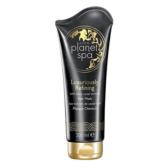 Avon Planet Spa luxus regeneráló hajpakolás fekete kaviár kivonattal (Luxuriously Refining) 200 ml