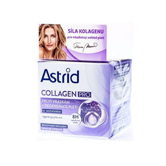 Astrid Éjszakai ránctalanító krém Collagen Pro 50 ml