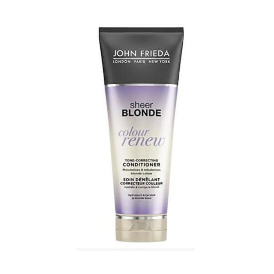 John Frieda Élénkítő kondicionáló szőke haj Sheer Blonde Color megújítása (Tone-Correcting Conditioner) 250 ml
