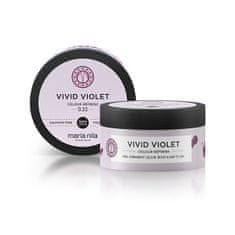 Maria Nila Gyengéd tápláló maszk tartós színpigmentek nélkül Vivid Violet (Colour Refresh Mask) (Mennyiség 300 ml)