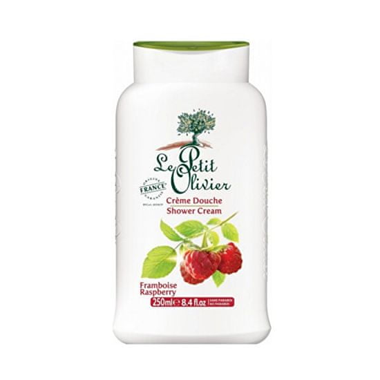 Le Petit Olivier Málna krémtusfürdő (Shower Cream) 250 ml