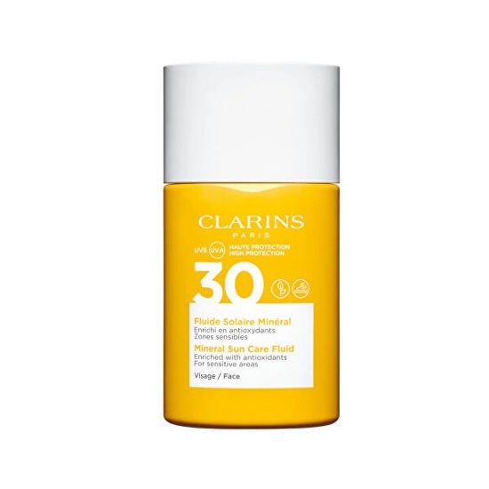 Clarins Fényvédő fluid arcra SPF 30 (Mineral Sun Care Fluid) 30 ml