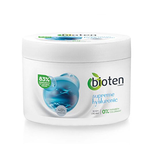 Bioten Hidratáló testápoló krém száraz bőrre Supreme Hyaluronic (Body Cream) 250 ml