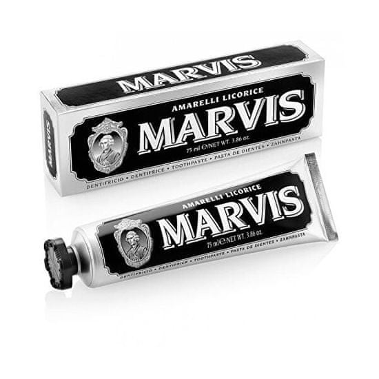 Marvis Fogkrém menta édesgyökér (Amarelli Licorice Toothpaste) 85 ml