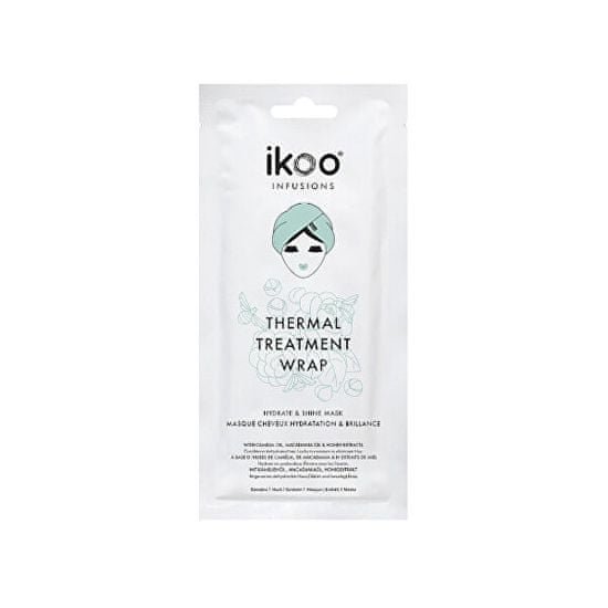 Ikoo Hydrate & Shine hidratáló hajpakolás száraz, göndör hajra (Thermal Treatment Wrap) 35 g
