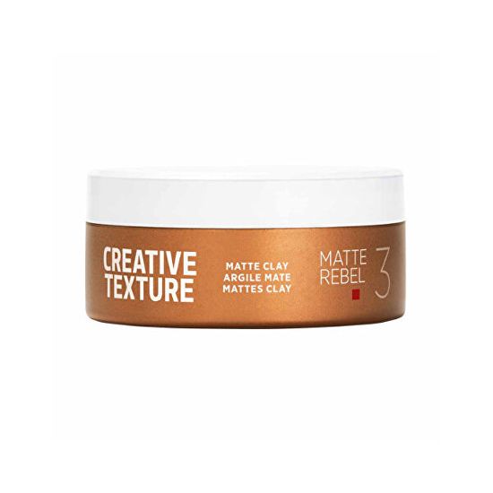 GOLDWELL Styling agyag matt frizurához Matte Rebel 3 (Creative Texture Matte Clay) 75 ml