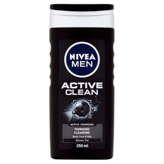 Nivea Tusfürdő férfiaknak Active Clean