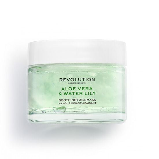 Revolution Skincare Nyugtató arcápoló maszk Skincare Aloe Vera & Water Lily (Soothing Face Mask) 50 ml