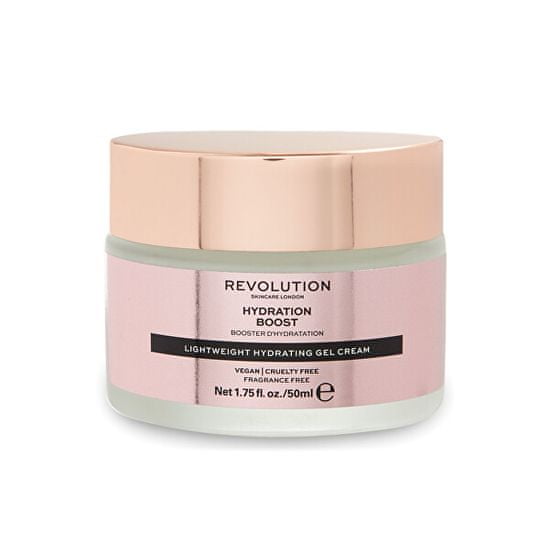 Revolution Skincare Bőrápoló hidratáló gél-krém Skincare Hydration Boost (Lightweight Hydrating Gel-Cream) 50 ml