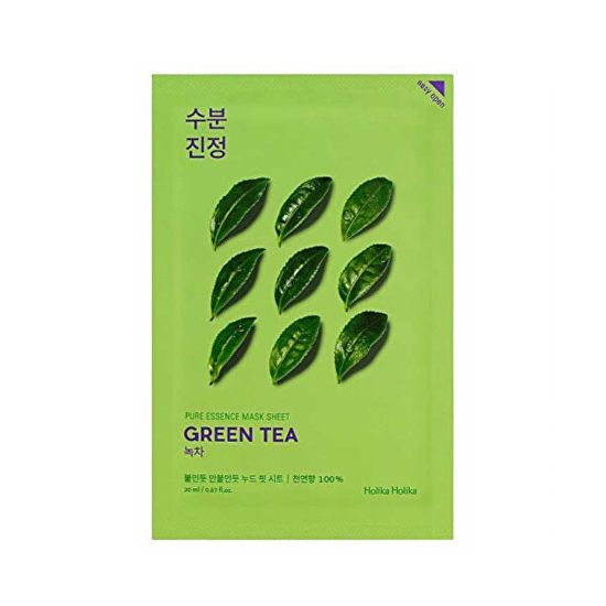 Holika Holika Green Tea vászon maszk ( Pure Essence Mask Sheet) 20 ml
