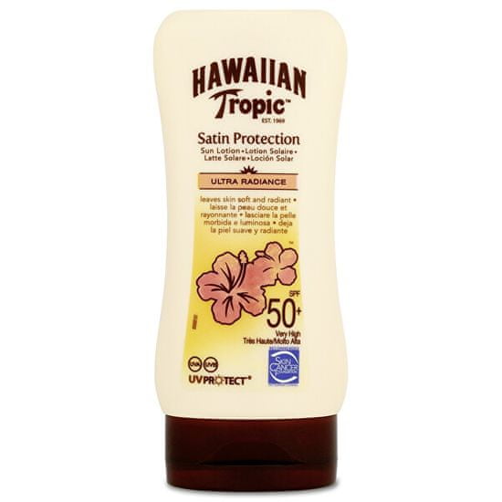 Hawaiian Tropic Naptej SPF 50+ Satin Protection (Sun Lotion) 180 ml