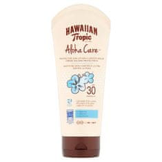Hawaiian Tropic Mattító hatású napvédő tej SPF 30 Aloha Care (Hawaiian Tropic Protective Sun Lotion Mattifies Skin)