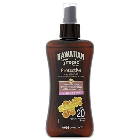 Hawaiian Tropic Száraz napvédő olaj SPF 20 Hawaiian Tropic Protective (Dry Spray Oil) 200 ml