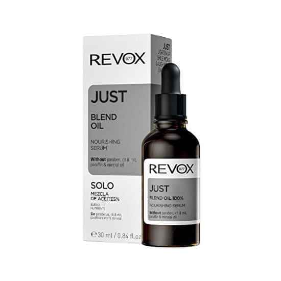 Revox Tápláló bőrápoló szérum Just Blend Oil (Nourishing Serum) 30 ml
