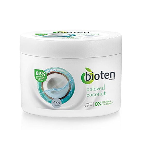 Bioten Hidratáló testápoló krém kókusszal Beloved Coconut (Body Cream) 250 ml
