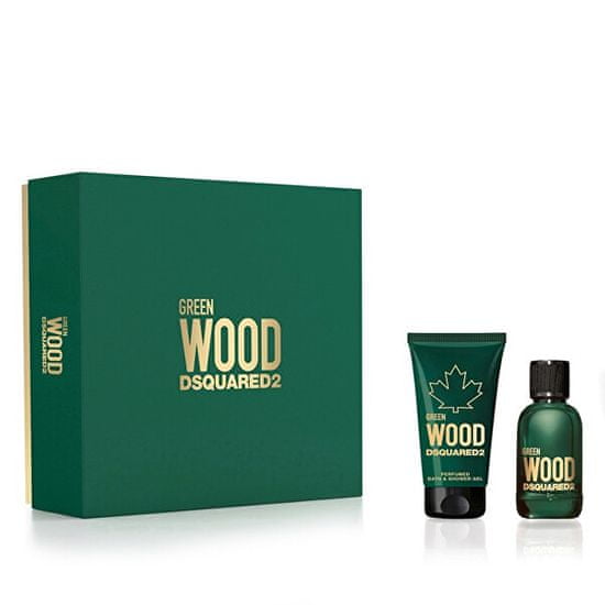 Dsquared² Green Wood - EDT 30 ml + tusfürdő 50 ml