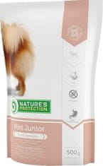 Nature's Protection Dog Dry Junior Mini 500 g