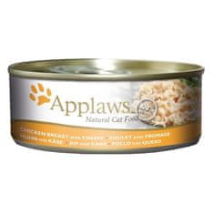 Applaws Cat cons. csirkemell és sajt 156 g