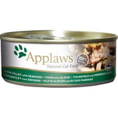 Applaws Cat konzerv tonhal és tengeri moszat 156 g