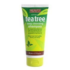 Beauty Formulas Hajápoló sampon Tea Tree (Deep Cleansing Shampoo) 200 ml