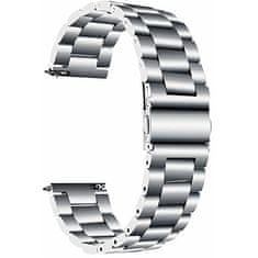 4wrist Acél szíj Samsung Galaxy Watch-hoz - Silver 22 mm