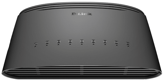 D-LINK Asztali Switch 8 portos, Gigabyte Ethernet DGS-1008D