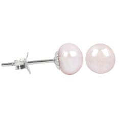 JwL Luxury Pearls Fülbevaló rózsaszín igazgyönggyel JL0289