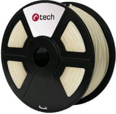 C-Tech nyomtatószál, PETG, 1,75 mm, 1 kg, áttetsző (3DF-PETG1.75-CL)