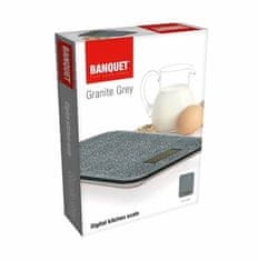 Banquet GRANITE Grey Digitális konyhamérleg 5 kg