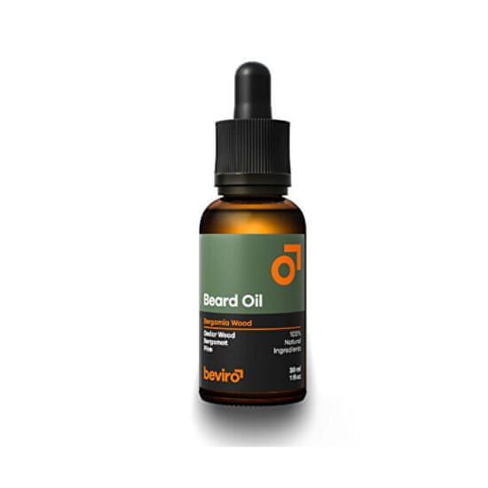 Beviro Cédrus, bergamott és fenyő illatú szakállápoló olaj (Beard Oil)