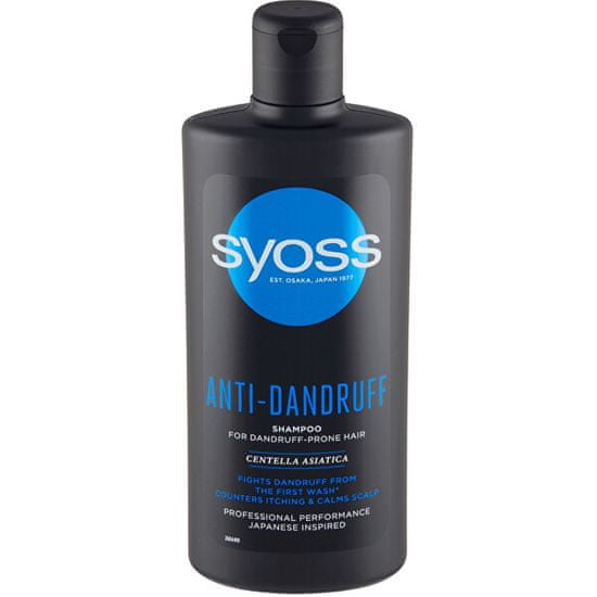 Syoss Korpásodás elleni sampon Anti-Dandruff (Shampoo)