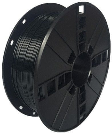Gembird Nyomtatószál, PLA+, 1,75mm, 1kg, fekete (3DP-PLA.75-02-BK)