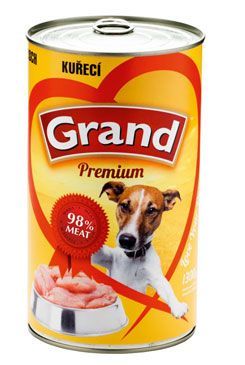 GRAND cons. kutya baromfi 1300g