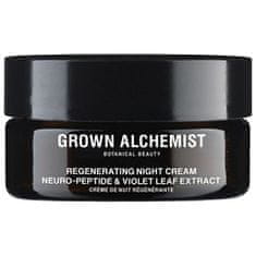 Grown Alchemist Regeneráló éjszakai krém Neuro Style-Peptide & Violet Leaf Extract (Regenerating Night Cream) 40 ml