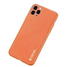 Dux Ducis Yolo bőr tok iPhone 11 Pro Max, narancssárga