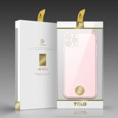 Dux Ducis Yolo bőr tok iPhone 11 Pro Max, rózsaszín