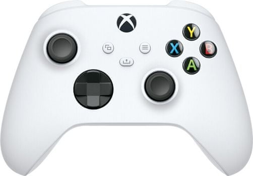 Microsoft Xbox Wireless Controller, fehér (QAS-00002) vibrációs hibrid irányított vezérlő
