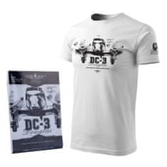 ANTONIO T-shirt ikermotoros síkkal DOUGLAS DC-3, XL