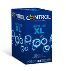 CONTROL NATURE XL óvszerek, 24db