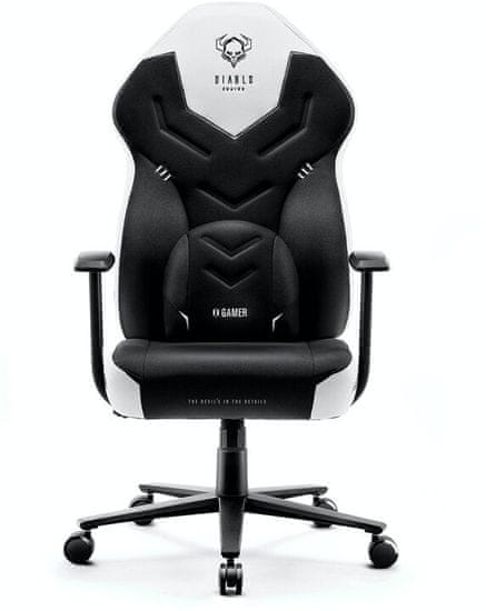 Diablo Chairs X-Gamer 2.0, fekete/fehér (5902560337495)