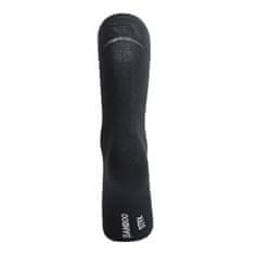 Styx 5PACK fekete bambusz hosszú zokni (5HB960) - méret XL