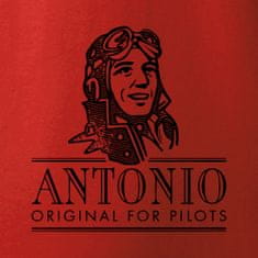 ANTONIO T-Shirt műrepülő repülőgépekkel, EXTRA 300 RED, L