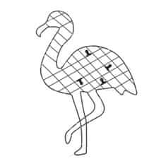 Fernity Flamingó fekete képkeret