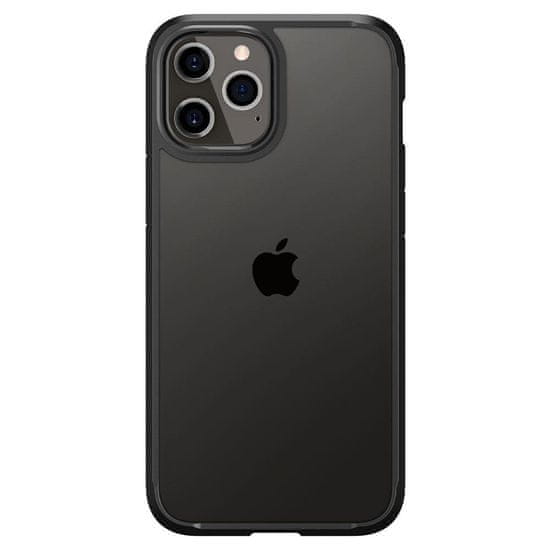 Spigen Ultra Hybrid szilikon tok iPhone 12 Pro Max, fekete