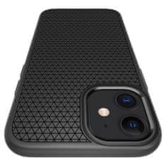 Spigen Liquid Air szilikon tok iPhone 12 mini, fekete