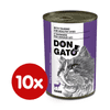 DON GATO konzerv macskáknak vadhús 10x415 g